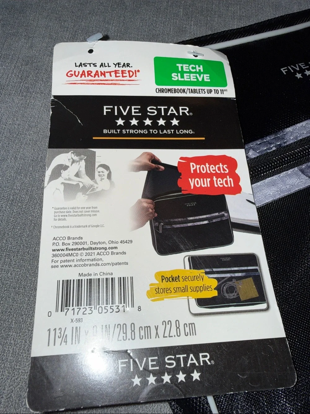 Five Star Black Tech Sleeve